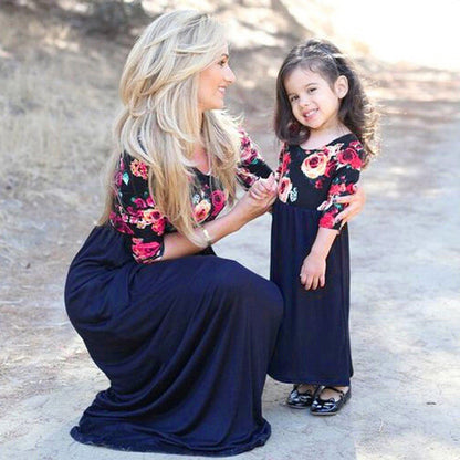 FashionMother Daughter Dresses spring 2018