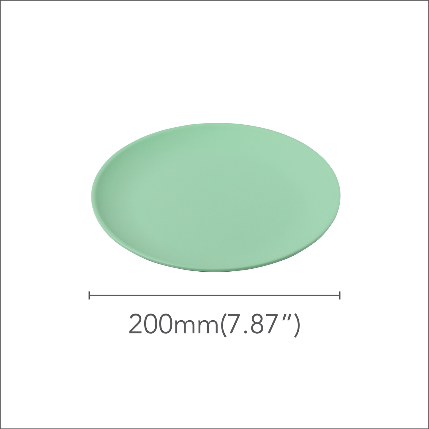 Corndrop Plate - PLA - Eco Friendly - Biodegradable