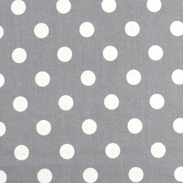 SheetWorld Fitted Round Crib Sheet - 100% Cotton Woven - Polka Dots
