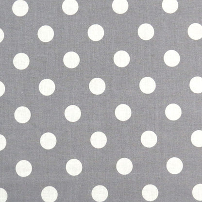 SheetWorld Fitted Round Crib Sheet - 100% Cotton Woven - Polka Dots