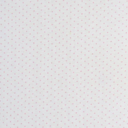 SheetWorld Fitted Youth Bed Sheet - 100% Cotton Jersey - Pink Pindot,